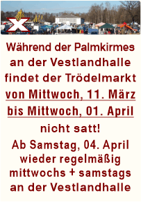 Trödeln an der Vestlandhalle Recklinghausen